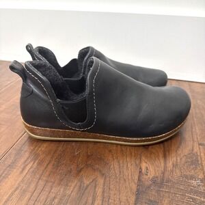 STEGMANN Leather Slip On Chelsea Boots Lieben Clog Women's 7.5 Portugal Wool